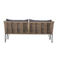 Bild von Bloomingville Mundo Sofa L: 175 cm - Metall/Braun