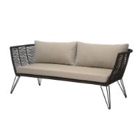 Bild von Bloomingville Mundo Sofa L: 175 cm - Metall/Schwarz