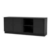 Bild von Montana Selection Save Beistelltisch mit Sockel 7 cm 139,2x46,8 cm - 05 Schwarz