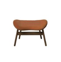 Bild von Umage A Conversation Piece Ottoman H: 43 cm – Dunes Rust/Dunkle Eiche