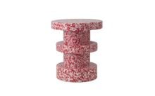 Bild von Normann Copenhagen Bit Hocker Stack H: 42 cm - Rot