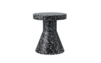 Bild von Normann Copenhagen Bit Hocker Cone H: 42 cm - Schwarz/Weiß
