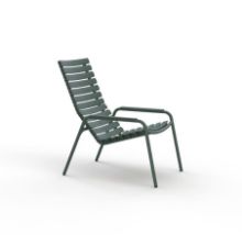 Bild von HOUE ReCLIPS Lounge Chair H: 59 cm - Grün / Aluminium