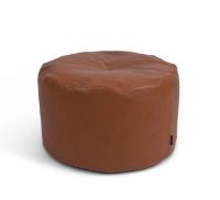 Bild von Bent Hansen M48 Marokko Pouf Rund Ø: 48 cm - Zenso 2 Cognac Leder