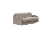 Bild von Innovation Living Eivor 140 Schlafsofa mit Doppelmatratze – Schwarze Eiche/Cordufine Beige