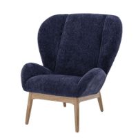 Bild von Bloomingville Eave Lounge Chair SH: 44 cm – Blau