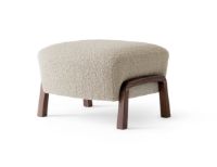 Bild von &Tradition Wulff Pouf ATD3 SH: 39 cm - Karakorum 003/Walnuss