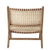 Bild von Bloomingville Keila Lounge Chair SH: 36 cm – Teak/Natur