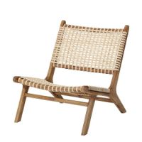 Bild von Bloomingville Keila Lounge Chair SH: 36 cm – Teak/Natur