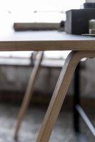 Bild von Bent Hansen Hemingway Schreibtisch mit Ladestation und Schublade L: 120 cm – Lackierte Eiche