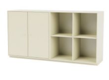 Bild von Montana Selection Paar Beistelltisch mit Sockel 3 cm 139,2 x 69,6 cm – 150 Vanille