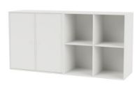 Bild von Montana Selection Paar Beistelltisch mit Hängebeschlägen 139,2 x 69,6 cm – 01 Weiß