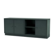 Bild von Montana Selection Save Beistelltisch mit Sockel 7 cm 139,2 x 46,8 cm – 163 Black Jade