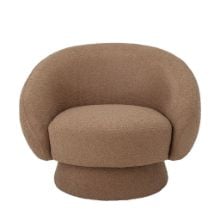 Bild von Bloomingville Ted Lounge Chair SH: 40 cm - Braun