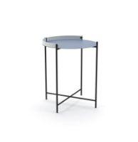 Bild von HOUE EDGE Tabletttisch Ø: 46 cm – Taubenblau