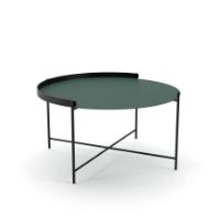 Bild von HOUE EDGE Tabletttisch Ø: 76 cm – Kieferngrün