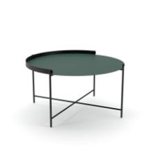 Bild von HOUE EDGE Tabletttisch Ø: 76 cm – Kieferngrün