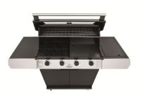 Bild von Beefeater 1200 E 4 Brenner BBQ & S/B Trolley B: 152,7 cm – Schwarz