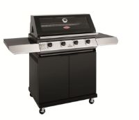 Bild von Beefeater 1200 E 4 Brenner BBQ & S/B Trolley B: 152,7 cm – Schwarz