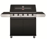 Bild von Beefeater 1200 E 5 Brenner BBQ & S/B Trolley B: 169,7 cm – Schwarz