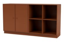 Bild von Montana Selection Paar Beistelltisch mit Sockel 7 cm 139,2 x 69,6 cm – 146 Haselnuss