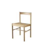 Bild von FDB Furniture J178 Lønstrup Stuhl 78 x 46,5 x 46 cm – Eiche Natur/Eichenfurnier Natur OUTLET