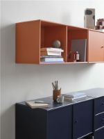 Bild von Montana Selection Couple Beistelltisch mit Sockel 7 cm 139,2 x 69,6 cm – 142 Bernstein