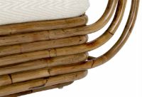 Bild von GUBI Bohemian 72 Sofa B: 210 cm – Rattan/Chevron 002