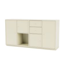 Bild von Montana Selection Couple Beistelltisch mit Sockel 3 cm 139,2 x 69,6 cm – 150 Vanille