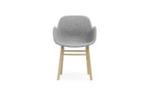 Bild von Normann Copenhagen Form Sessel SH: 44 cm – Partner Grau/Og