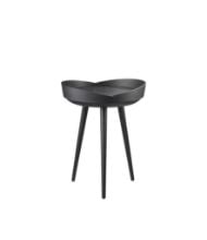 Bild von FDB Møbler D106 Tabletttisch Philip Bro Ø: 38 cm – Eiche/Schwarz