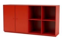 Bild von Montana Selection Paar Beistelltisch mit Sockel 3 cm 139,2 x 69,6 cm – 145 Hagebutte