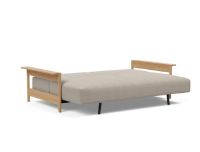 Bild von Innovation Living Malloy Wood Schlafsofa B: 230 cm – Lakeret Eg/579 Kenya Gravel