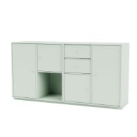 Bild von Montana Selection Couple Beistelltisch mit Sockel 3 cm 139,2 x 69,6 cm – 161 Mist