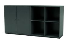 Bild von Montana Selection Paar Beistelltisch mit Sockel 3 cm 139,2 x 69,6 cm – 163 Black Jade