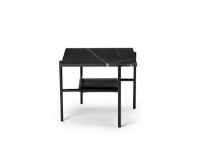 Bild von Bruunmunch STONE Couchtisch 43x43x38 cm - Marbel Nero