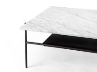 Bild von Bruunmunch STONE Couchtisch 80x80x44 cm - Marbel Bianco