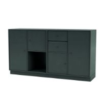 Bild von Montana Selection Couple Beistelltisch mit Sockel 7 cm 139,2 x 69,6 cm – 163 Black Jade