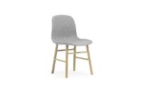 Bild von Normann Copenhagen Form Stuhl SH: 44cm - Partner Grau/Og