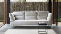 Bild von HAY Pandarine 3-Sitzer-Sofa mit verstellbarer Armlehne B: 255 cm – Steelcut Trio 133 / geölte massive Eiche