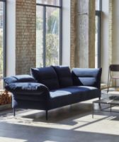 Bild von HAY Pandarine 3-Sitzer-Sofa mit verstellbarer Armlehne B: 255 cm – Steelcut Trio 133 / geölte massive Eiche