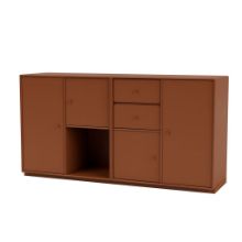 Bild von Montana Selection Couple Beistelltisch mit Sockel 3 cm 139,2 x 69,6 cm – 146 Haselnuss