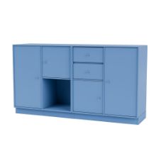 Bild von Montana Selection Couple Beistelltisch mit Sockel 7 cm 139,2 x 69,6 cm – 154 Azurblau