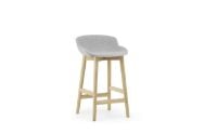 Bild von Normann Copenhagen Hyg Barhocker Voll gepolstert SH: 65 cm – Venture/Eiche