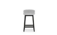 Bild von Normann Copenhagen Hyg Barhocker Vollgepolstert SH: 65 cm – Partner/Schwarze Eiche