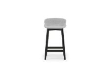 Bild von Normann Copenhagen Hyg Barhocker Vollgepolstert SH: 65 cm – Partner/Schwarze Eiche