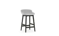 Bild von Normann Copenhagen Hyg Barhocker Vollgepolstert SH: 65 cm – Partner/Schwarze Eiche