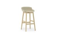 Bild von Normann Copenhagen Hyg Barhocker Vollgepolstert SH: 75 cm – Upminster/Eiche