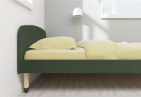 Bild von Flexa Dots Einzelbett L: 204 cm – Tiefgrün