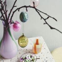 Bild von Kodanska Dänisches Sommer-Osterei Ø: 6,5 cm – Rosa OUTLET